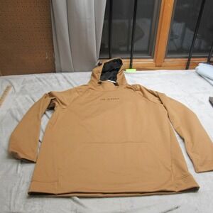 UNRL The Classic Hoodie Mens 2XL Brown Fleece Lined SOFT Pullover Midweight WARM